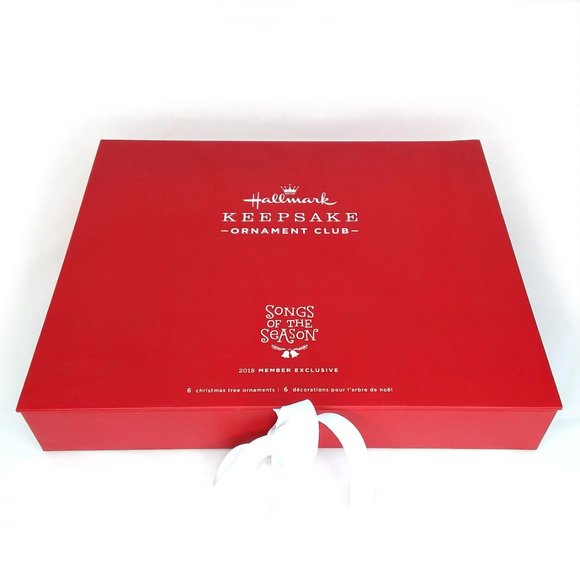 2018 Hallmark Songs Of The Season 6 Ornaments - Picture 4 of 6